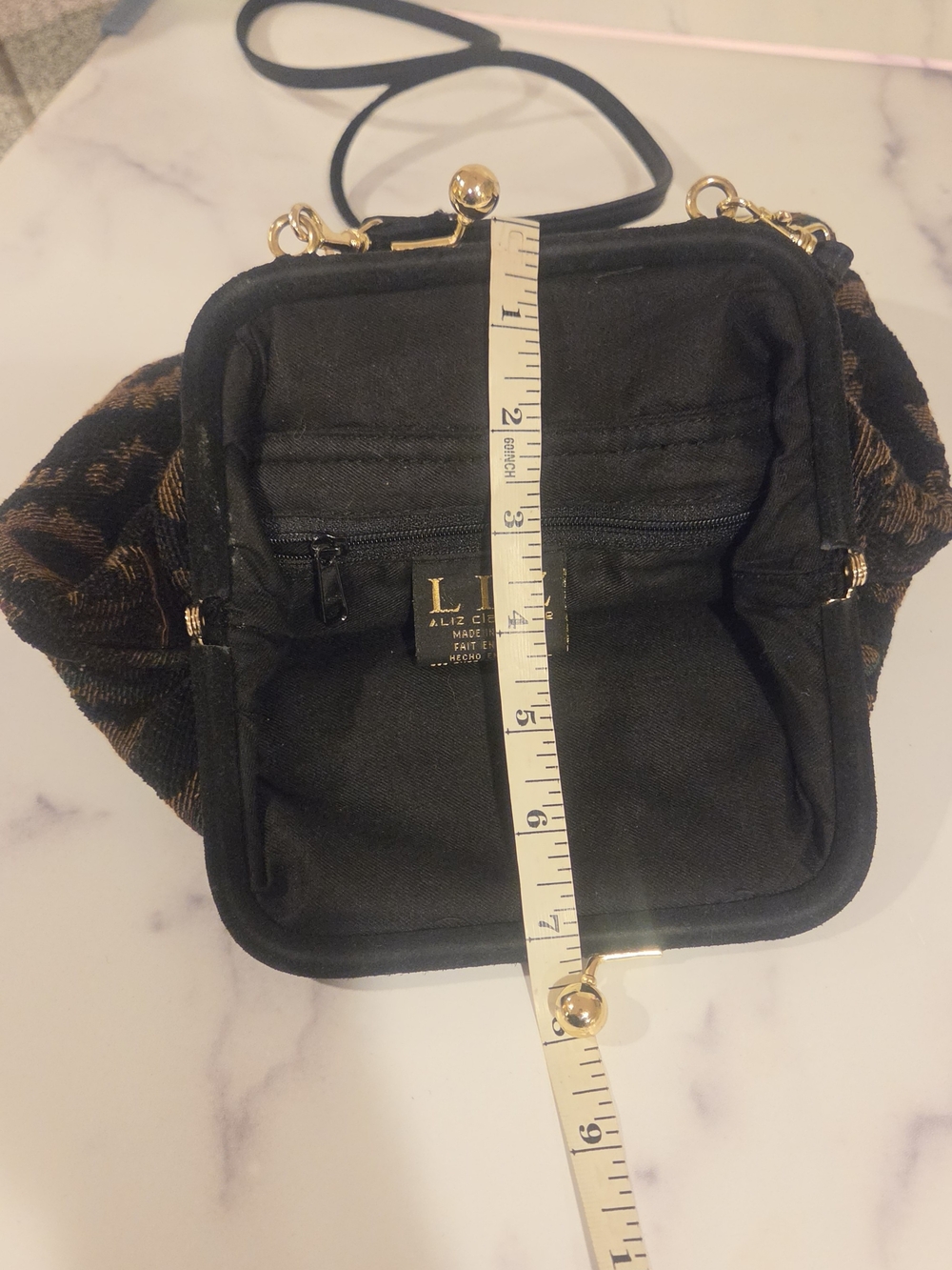 Liz Claiborne vintage 80's tapestry bag - Picture 9 of 9